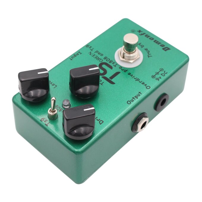 High Quality NEW Demonfx TS RED II TS GREEN  Combine TS9 And TS808 Overdrive Booster Guitar Effect Pedal Hole Device - Image 5