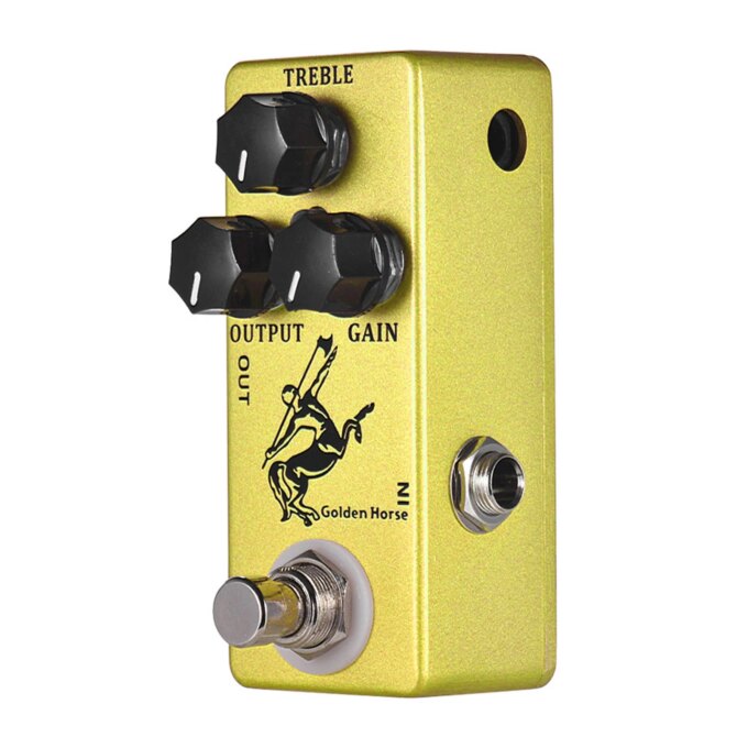 MOSKY SILVER/GOLDEN HORSE Effect Pedal overdrive/boost Horse Guitars Volume Reverb Bass Klon Centaur Effect Pedal Stage Audio - Image 3