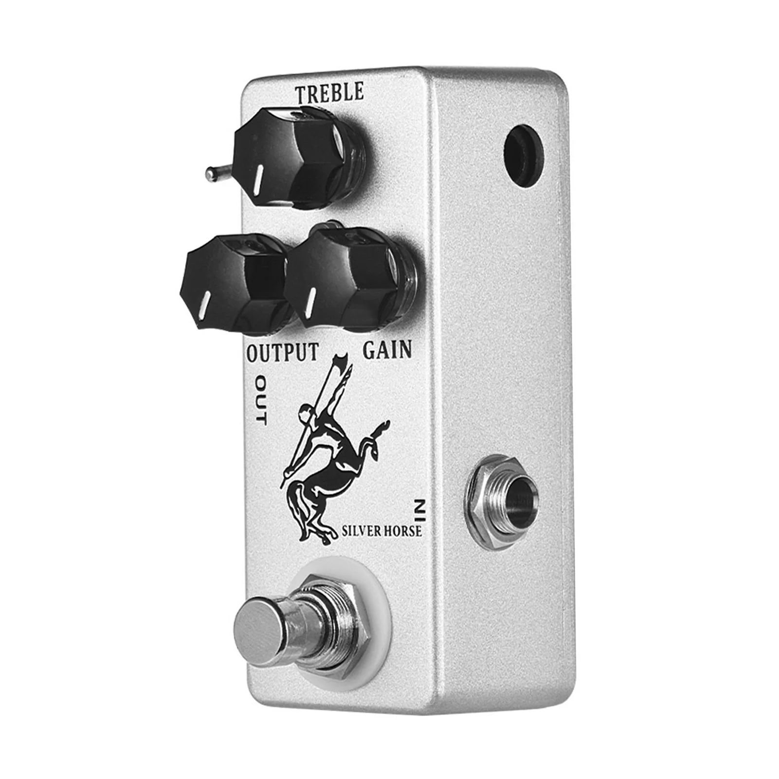 MOSKY SILVER/GOLDEN HORSE Effect Pedal overdrive/boost Horse Guitars Volume Reverb Bass Klon Centaur Effect Pedal Stage Audio