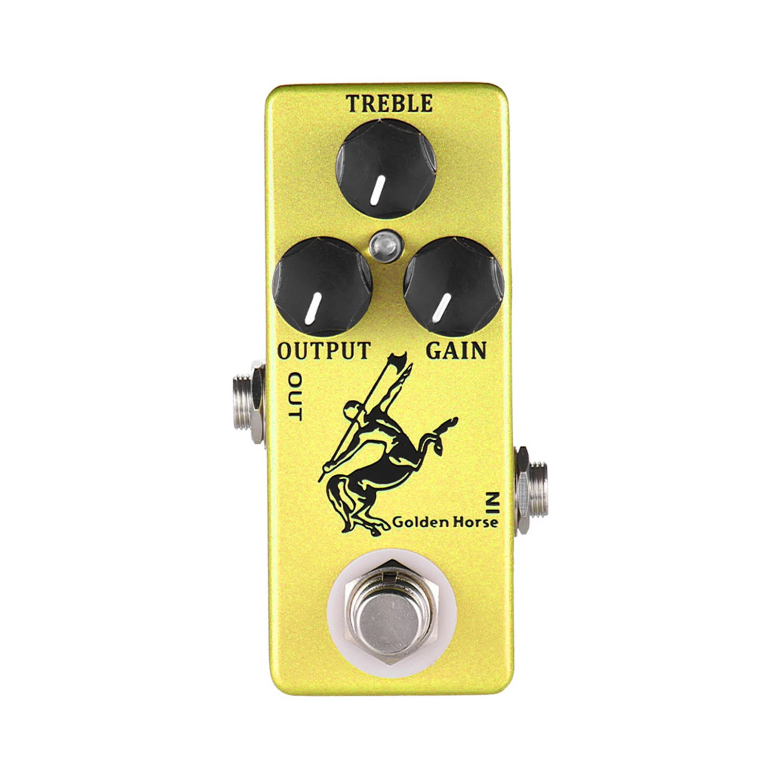 MOSKY SILVER/GOLDEN HORSE Effect Pedal overdrive/boost Horse Guitars Volume Reverb Bass Klon Centaur Effect Pedal Stage Audio