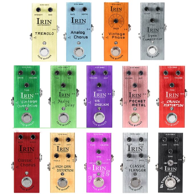 Electric Guitar Effect Pedal Analog Chorus Effect Analog Delay/Tremolo/Vintage Phase/Classic Flanger/Us Dream Effect Pedal - Image 5