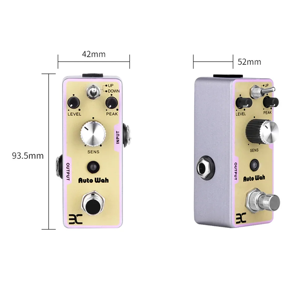 ENO AUTO WAH Electric Guitar Effect Pedal Auto Wah Block Effect True Bypass Pedal Metal Case Electric Guitar Accessories & Parts ENO AUTO WAH Electric Guitar Effect Pedal Auto Wah Block Effect True Bypass Pedal Metal Case Electric Guitar Accessories & Parts