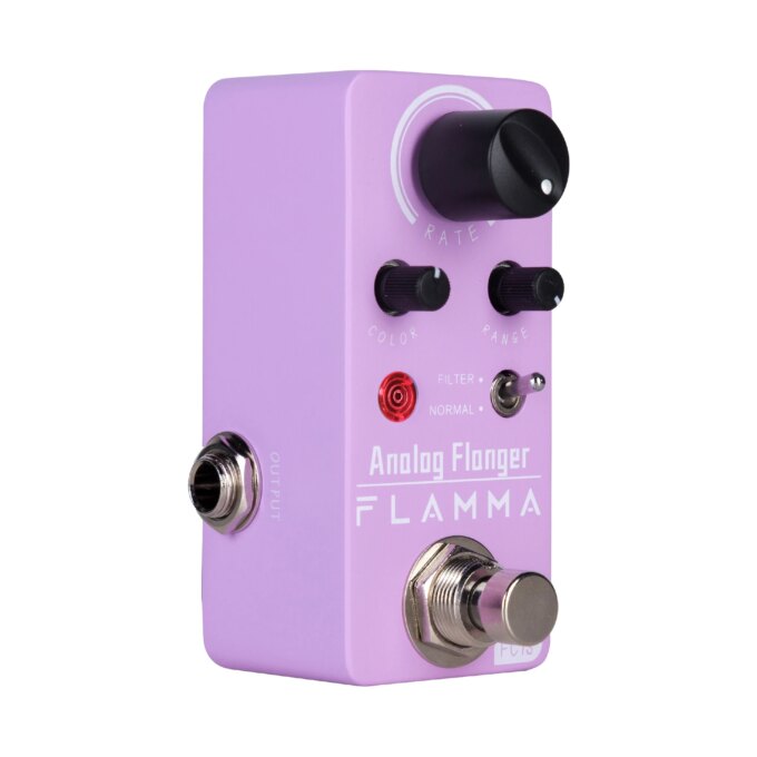 FLAMMA FC15 Analog Flanger Guitar Effects Pedal Normal and Filer Modes True Bypass Circuit - Image 3