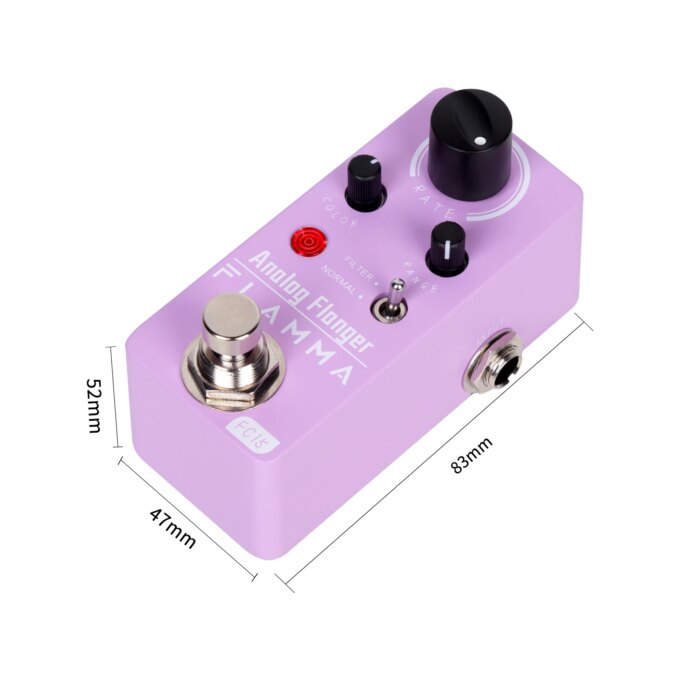 FLAMMA FC15 Analog Flanger Guitar Effects Pedal Normal and Filer Modes True Bypass Circuit - Image 5