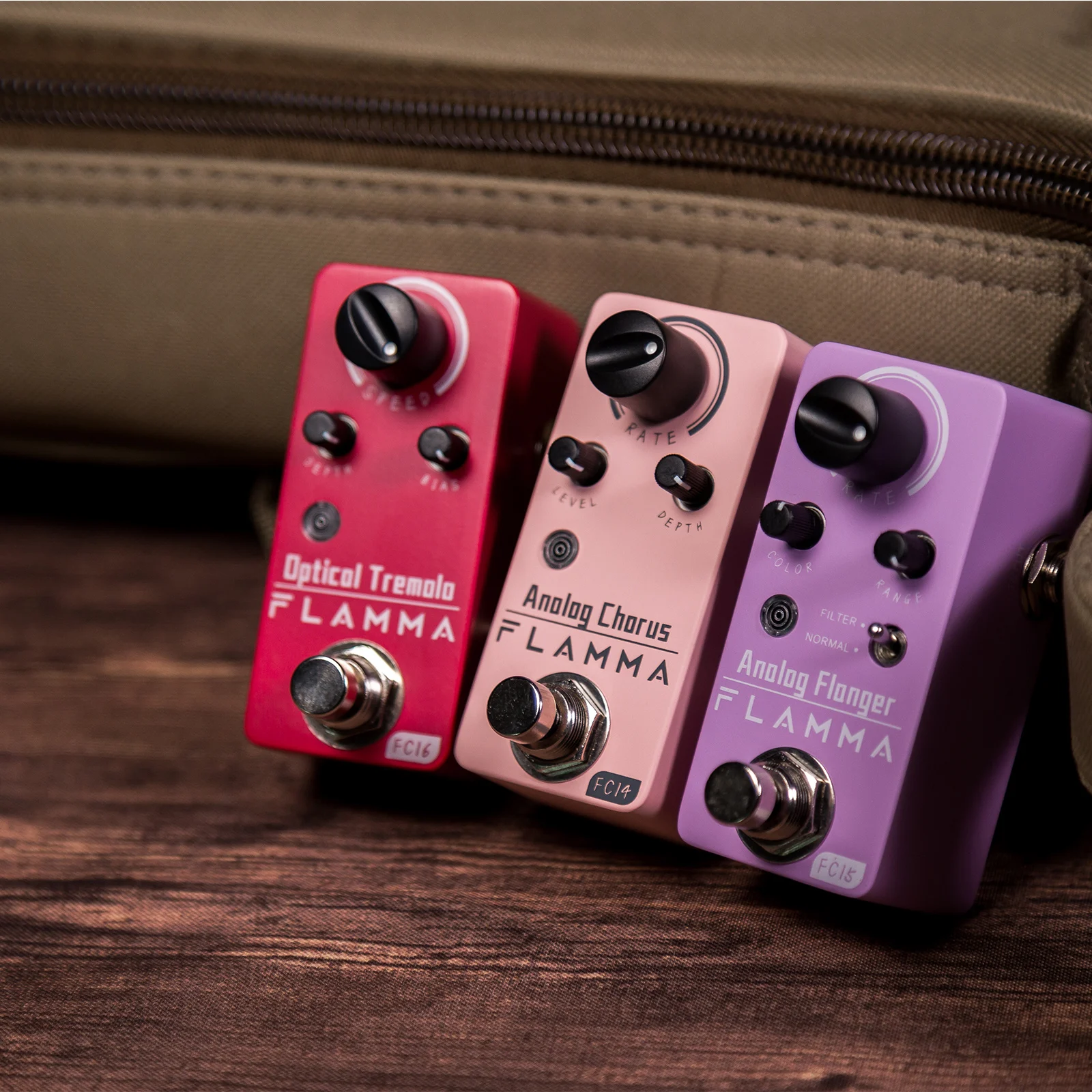 FLAMMA FC15 Analog Flanger Guitar Effects Pedal Normal and Filer Modes True Bypass Circuit
