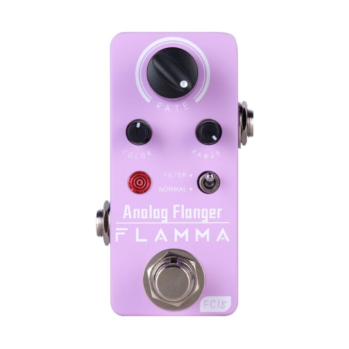 FLAMMA FC15 Analog Flanger Guitar Effects Pedal Normal and Filer Modes True Bypass Circuit - Image 2