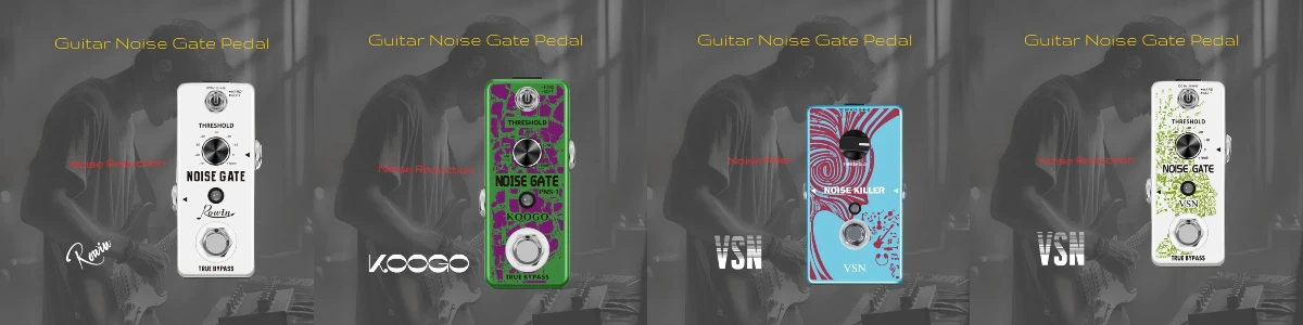 Rowin Noise Gate Pedal Guitar Effects Low Noise Pedal Power Supply Booster Flanger Phaser Buffer Effector Equalizer For Bass