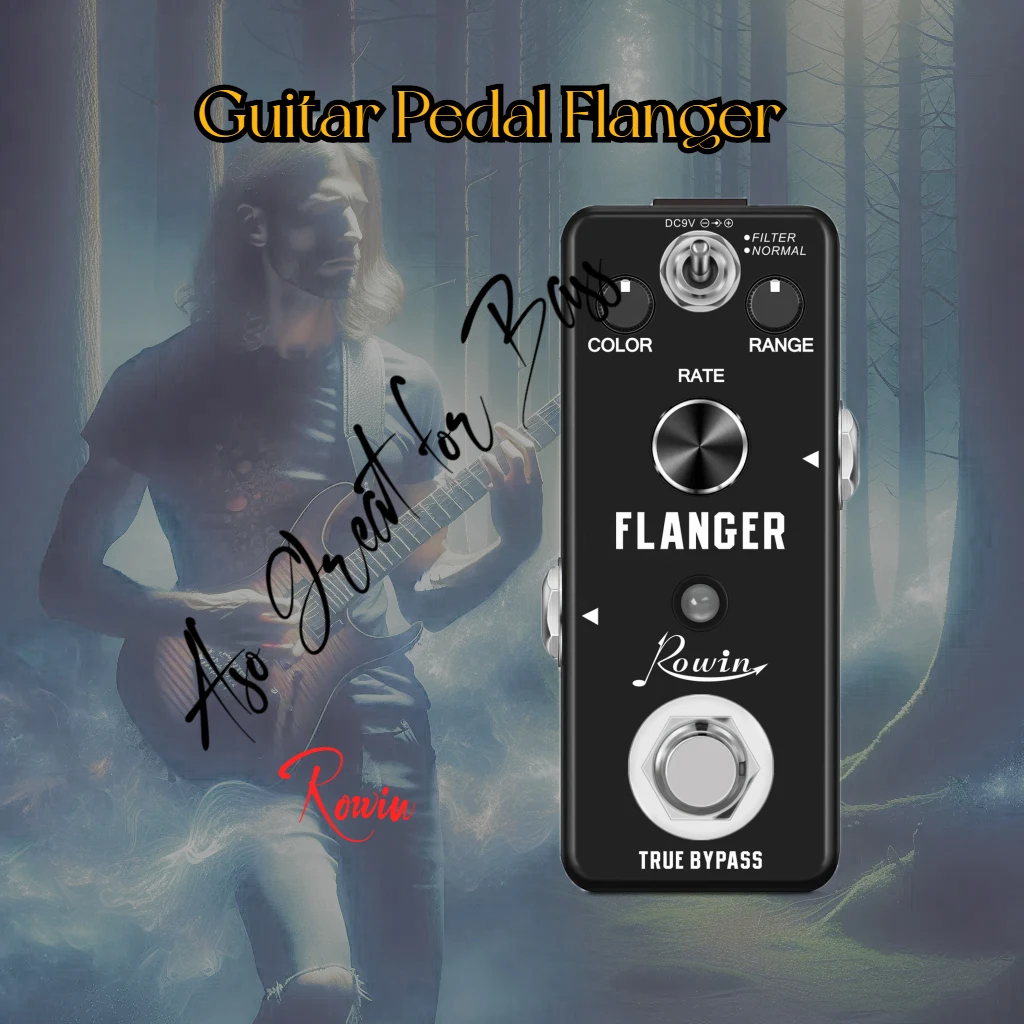 Rowin Noise Gate Pedal Guitar Effects Low Noise Pedal Power Supply Booster Flanger Phaser Buffer Effector Equalizer For Bass