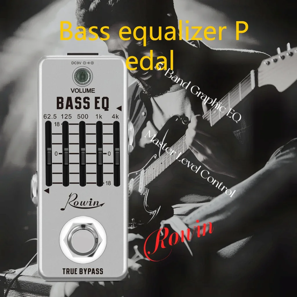 Rowin Noise Gate Pedal Guitar Effects Low Noise Pedal Power Supply Booster Flanger Phaser Buffer Effector Equalizer For Bass