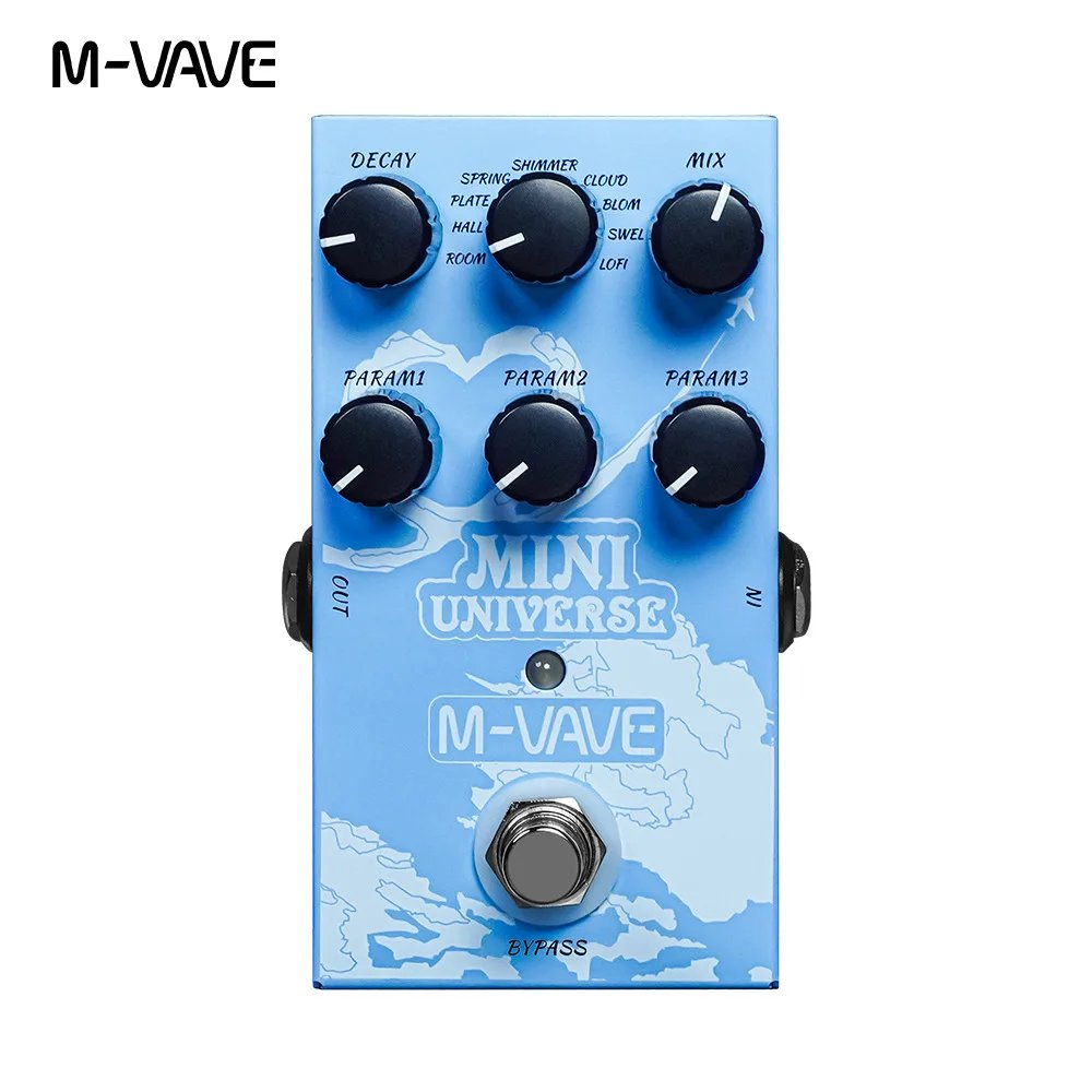 M-VAVE Guitar Bass Effects Pedal ANNBlackbox, MK-300, Tank-G/B/MINI, KPT PRO, IRbox, Universe, Elemental, Cube Baby, Bass, AC
