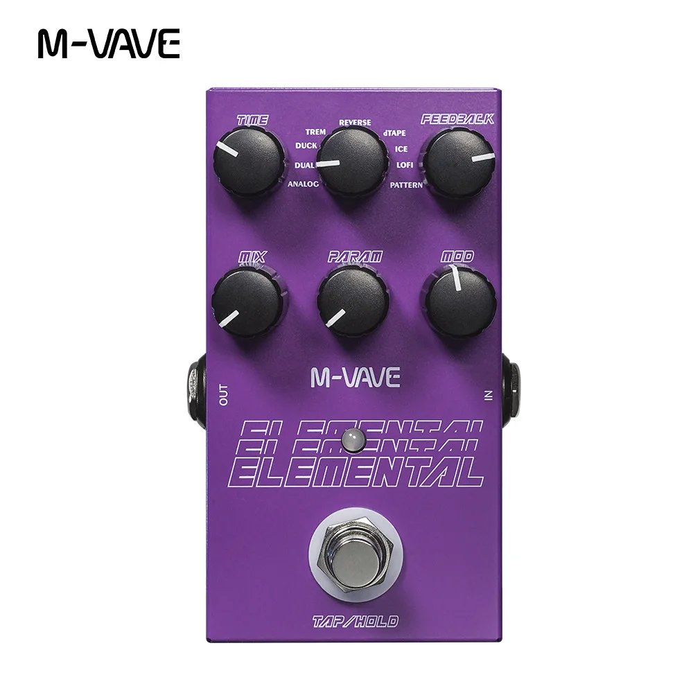 M-VAVE Guitar Bass Effects Pedal ANNBlackbox, MK-300, Tank-G/B/MINI, KPT PRO, IRbox, Universe, Elemental, Cube Baby, Bass, AC