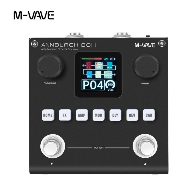 M-VAVE Guitar Bass Effects Pedal ANNBlackbox, MK-300, Tank-G/B/MINI, KPT PRO, IRbox, Universe, Elemental, Cube Baby, Bass, AC - Image 2
