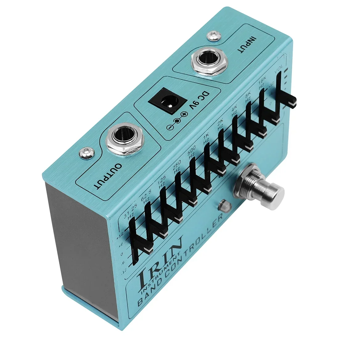 IRIN AN-40 Band Controller EQ Electric Guitar Effects Pedal Adjustments Pedal 10 Band Equalizer for Electric Guitar Accessories