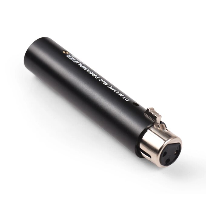 In-line Microphone Pream Low Noise Gain Amplifier XLR Connection Port Plug and Play Mic Preamplifier for Dynamic Microphone - Image 2