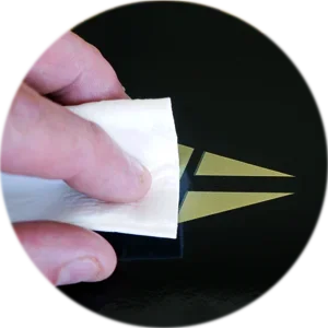 Waterslide 0.1 mm thick GiB Diamond Decal Sticker Guitar Peghead Logo Gold