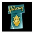 Waterslide 0.1 mm thick GiB Diamond Decal Sticker Guitar Peghead Logo Gold