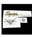 Waterslide 0.1 mm thick GiB Diamond Decal Sticker Guitar Peghead Logo Gold