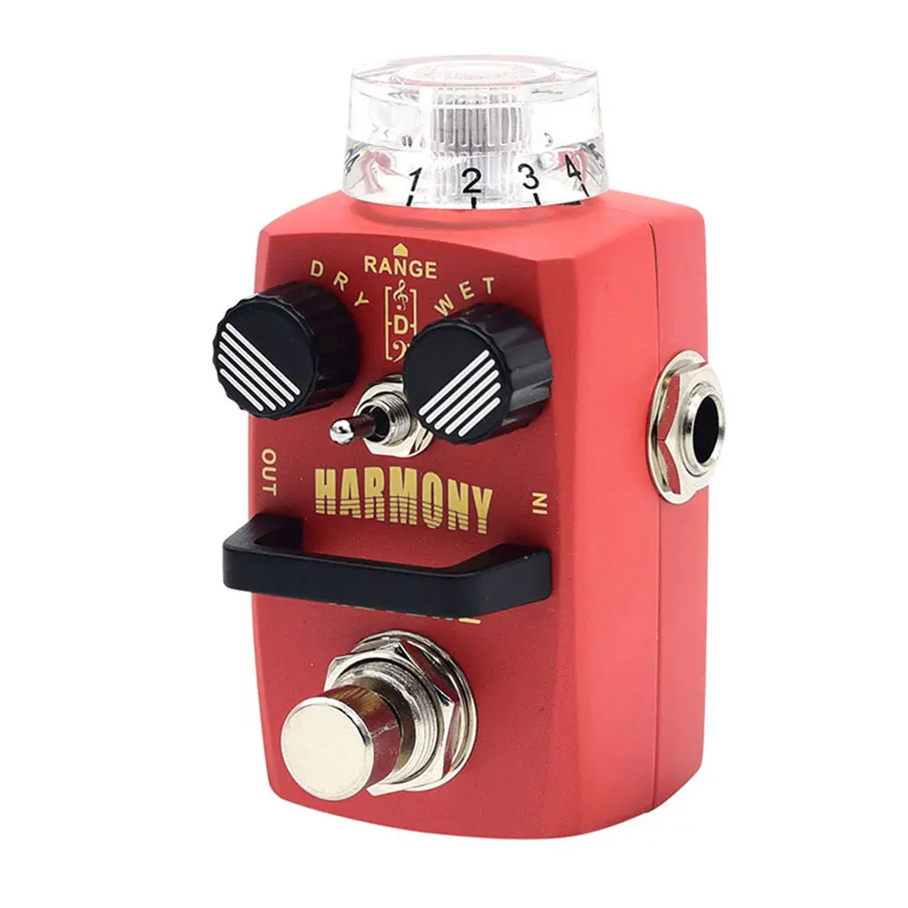 Hotone Harmony Digital Polyphonic Pitch Shift Organ 12-String Detune Bass Pedal SPS-1