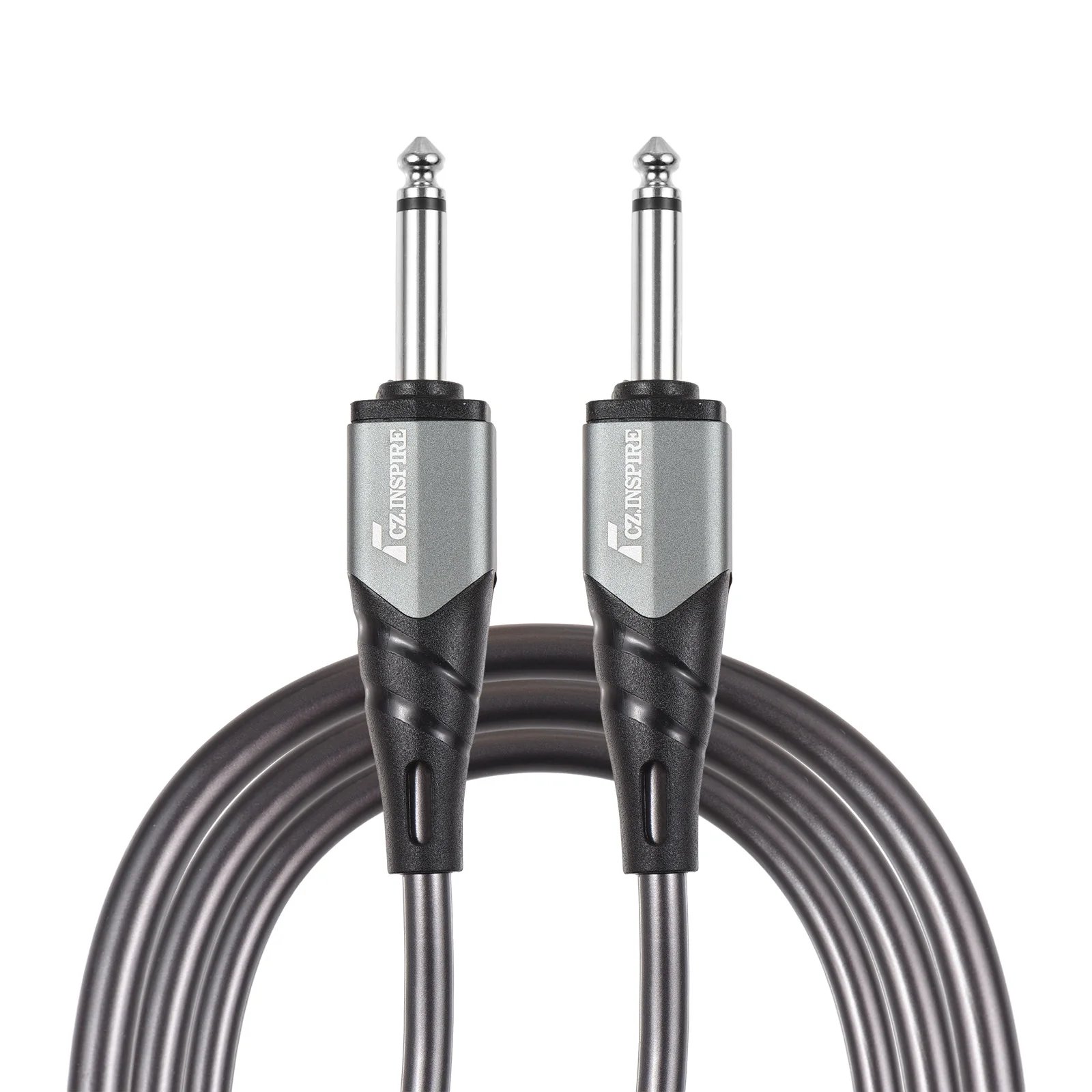 1/4 Inch Audio Instrument Cable 3M Dual Straight Interface 6.35mm Mono Waterproof Guitar Cable Audio Interconnect Cord