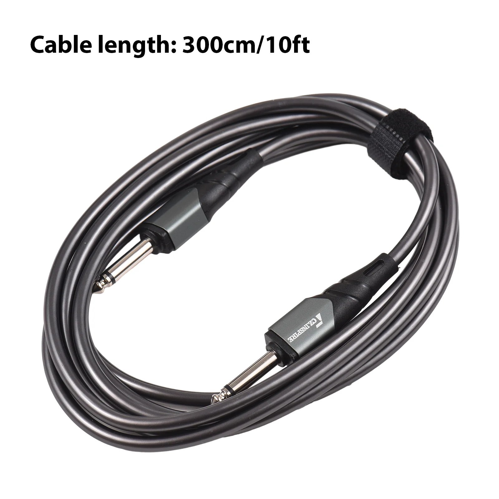 1/4 Inch Audio Instrument Cable 3M Dual Straight Interface 6.35mm Mono Waterproof Guitar Cable Audio Interconnect Cord