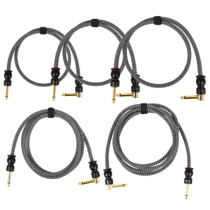 6.35mm to 6.35mm Guitar Amplifier Cable Copper Wire Guitar Amp Cable Noiseless .0XXE