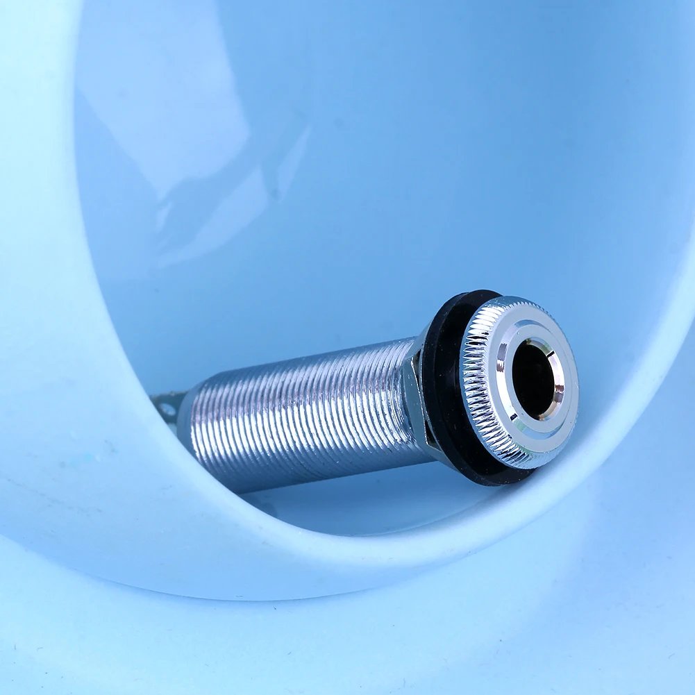 1/4Inch Metal Stereo Guitar Bass Barrel Output Jack Plug Mono Guitar Bass Barrel Jack Socket Electric Guitar Bass Parts 1/4Inch Metal Stereo Guitar Bass Barrel Output Jack Plug Mono Guitar Bass Barrel Jack Socket Electric Guitar Bass Parts