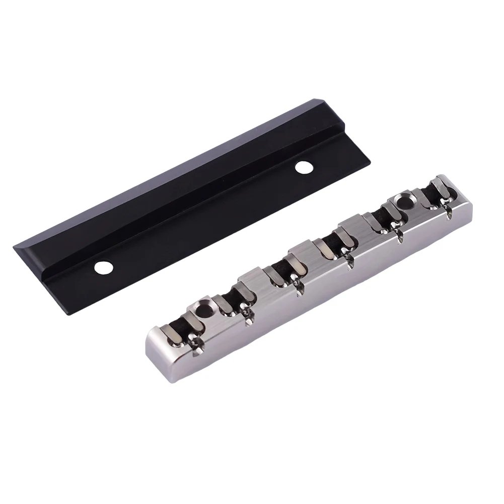 43mm Electric Guitar Nut with Spacers Adjustable Guitar Nut Wear Resist Guitar Ball Bearing String Nut Guitar Nut Replacement