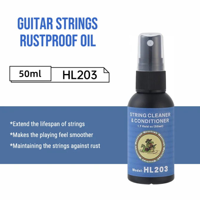 Guitar Cleaning All IN ONE Kit fretboard Lemon Oil Polish String Cleaner Guitar string winder for Guitar Cleaning Maintenance - Image 4