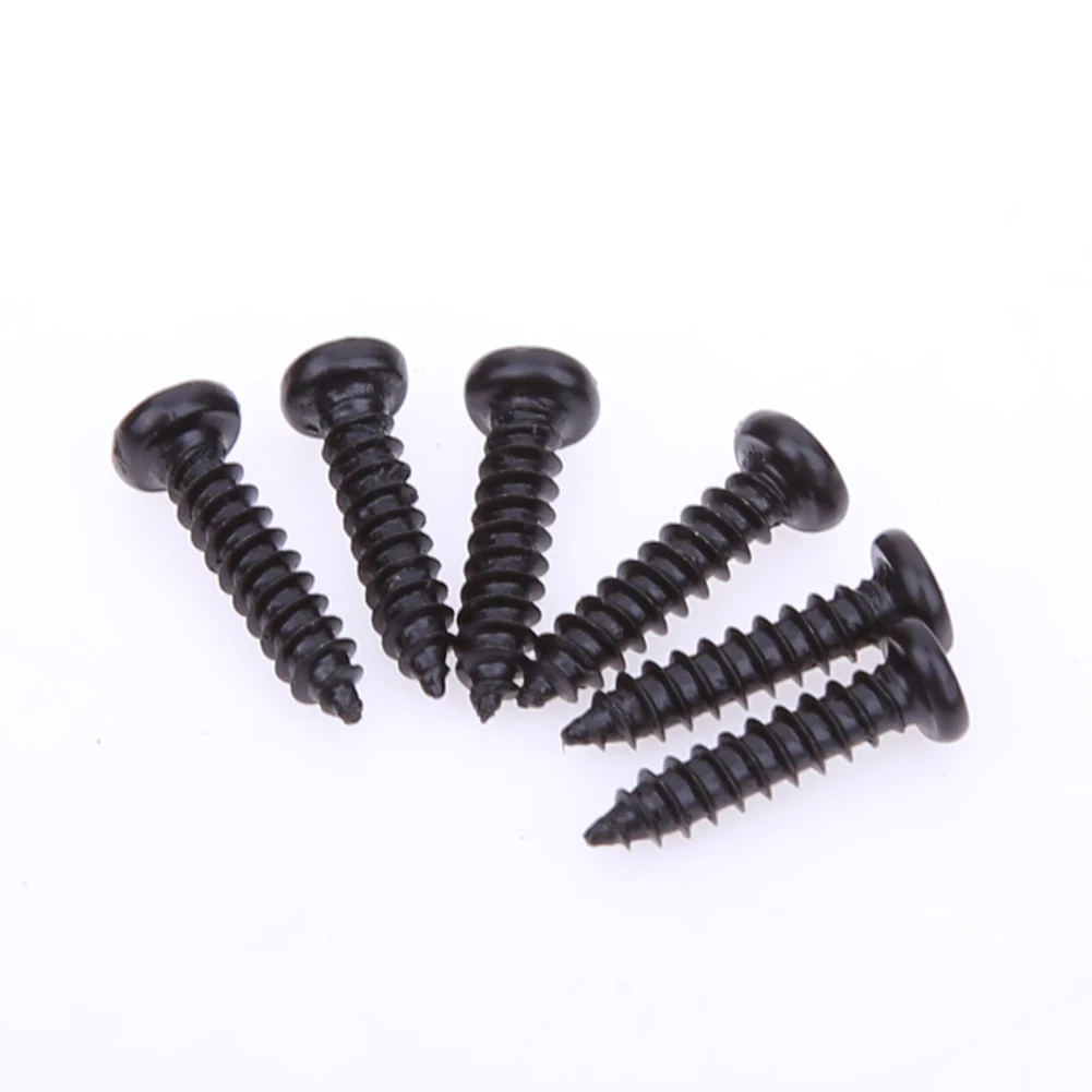 6Pcs Guitar String Pegs Black Locking Tuners Sealed Machine Heads Tuners for Acoustic Or Electric Guitar