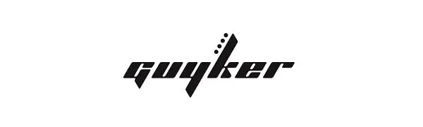 Guyker Bass Tuners 1:26 Ratio Open Gear Tuning Key Pegs Machine Head Replacement for Electric Jazz Bass or Precision Chrome