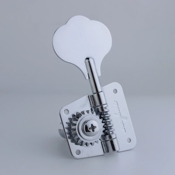 Guyker Bass Tuners 1:26 Ratio Open Gear Tuning Key Pegs Machine Head Replacement for Electric Jazz Bass or Precision Chrome - Image 6