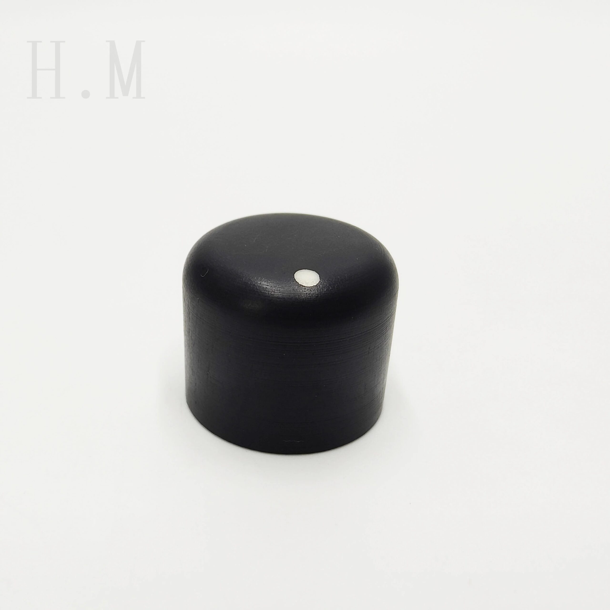 High end electric wood guitar with volume and tone, wood knob, rosewood ebony with point knob, potentiometer cap