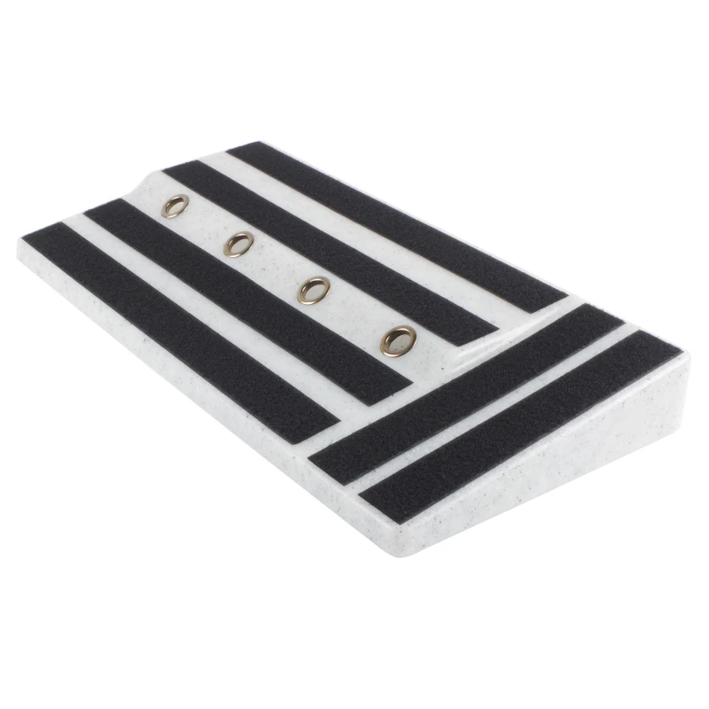 Rockhouse RPB-1BK Guitar Effect Pedal Board PE Plastic Guitar Pedalboard Case With Velcro Can Hide Power Guitar Accessories