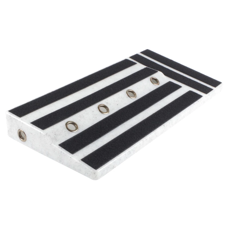 Rockhouse RPB-1BK Guitar Effect Pedal Board PE Plastic Guitar Pedalboard Case With Velcro Can Hide Power Guitar Accessories