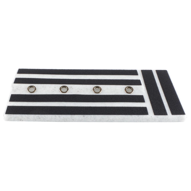 Rockhouse RPB-1BK Guitar Effect Pedal Board PE Plastic Guitar Pedalboard Case With Velcro Can Hide Power Guitar Accessories