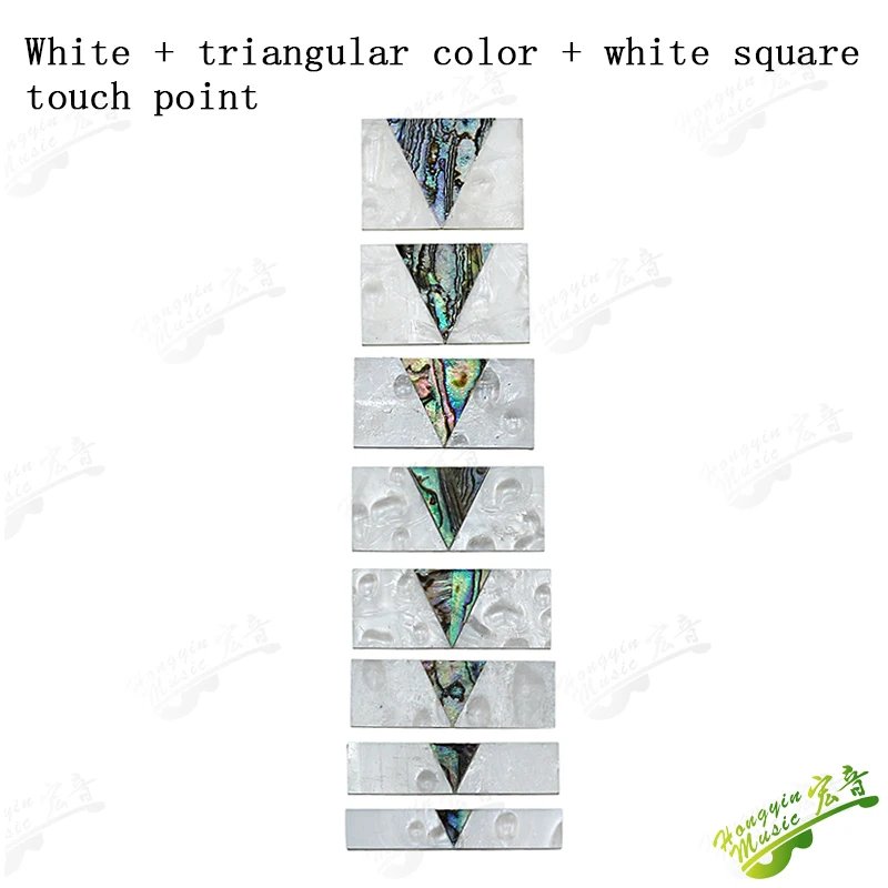 Guitar sound point Abalone color shell white shell guitar fingerboard inlaid guitar materials to make accessories