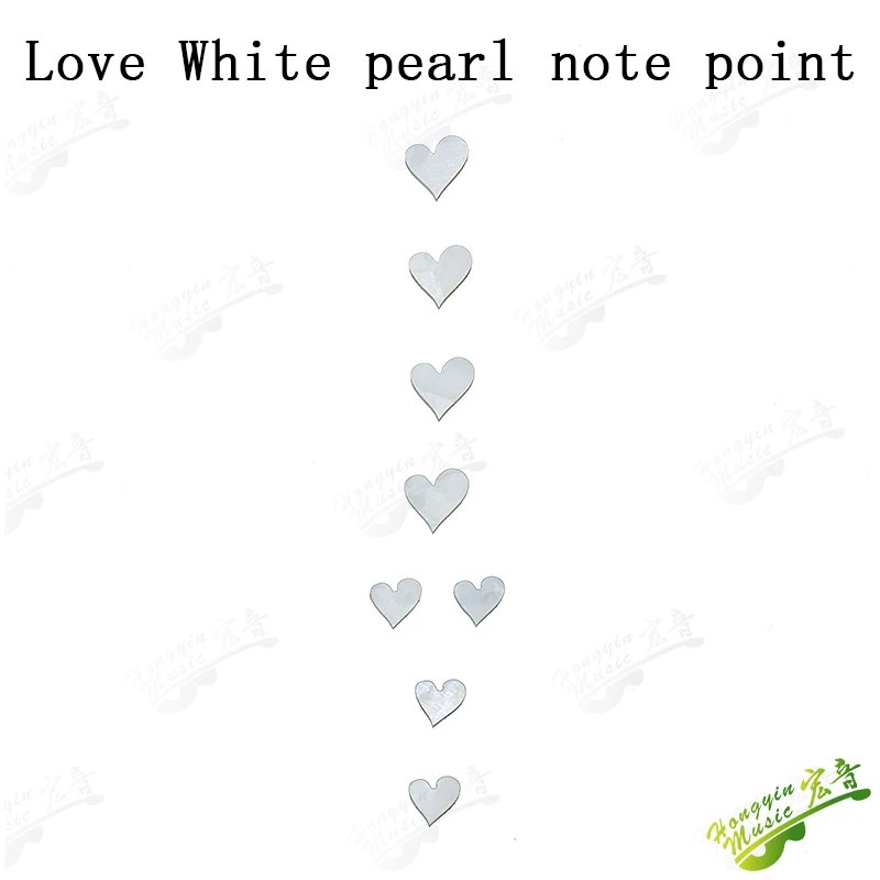 Guitar sound point Abalone color shell white shell guitar fingerboard inlaid guitar materials to make accessories