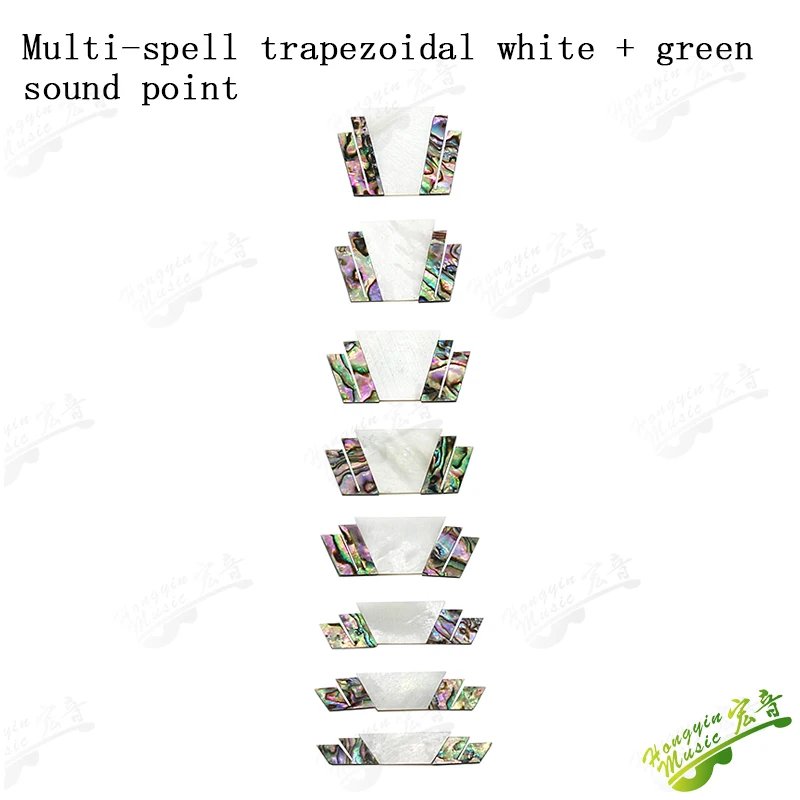 Guitar sound point Abalone color shell white shell guitar fingerboard inlaid guitar materials to make accessories