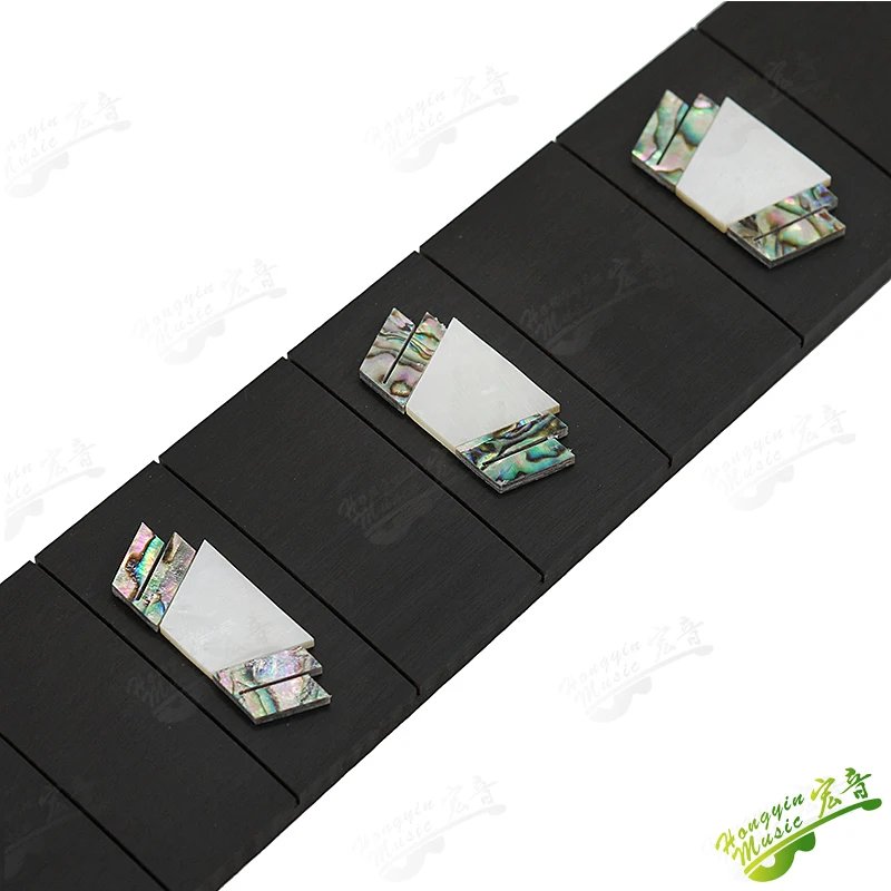 Guitar sound point Abalone color shell white shell guitar fingerboard inlaid guitar materials to make accessories