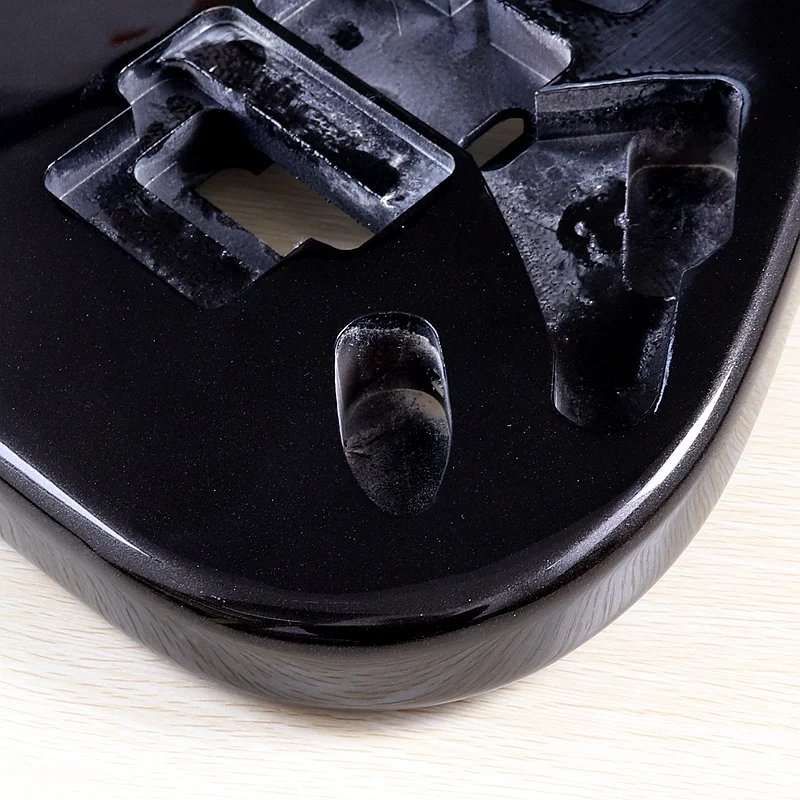 Electric Guitar Body Electric Guitar Barrel Black Wholesale Guitar Part For DIY Electric Guitar Body Electric Guitar Barrel Black Wholesale Guitar Part For DIY