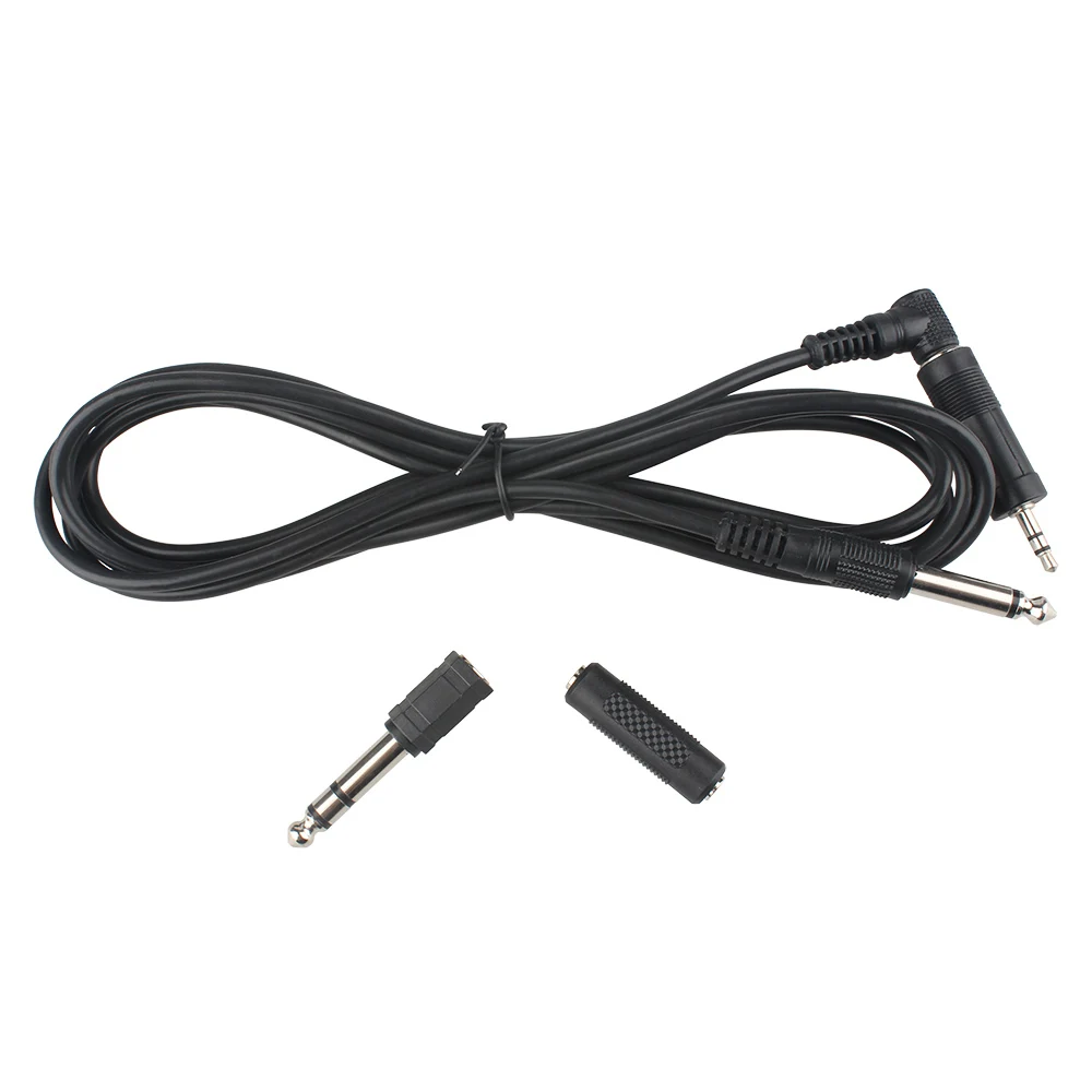 Guitar Cable 3m Connecting Cable for Electric Guitar Bass Keyboard Instrument Noise Reduction Audio Cable 6.35 3.5mm Plugs Guitar Cable 3m Connecting Cable for Electric Guitar Bass Keyboard Instrument Noise Reduction Audio Cable 6.35 3.5mm Plugs
