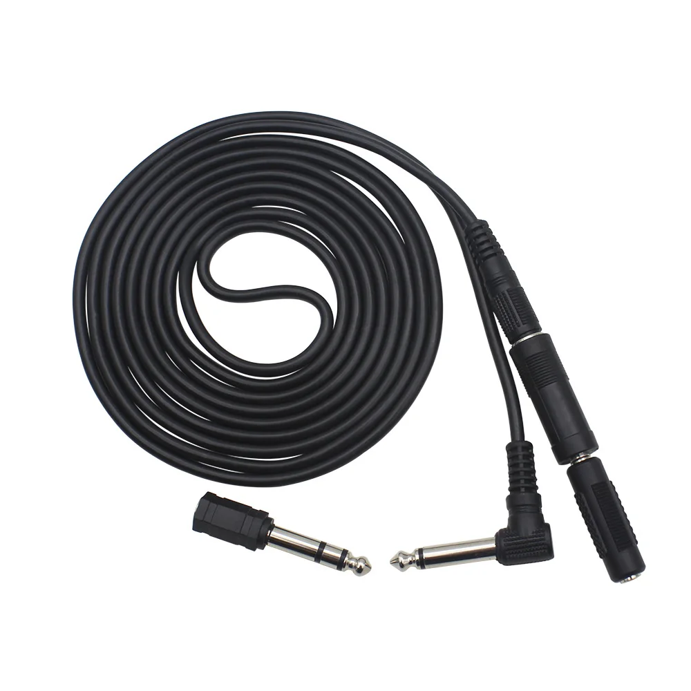 Guitar Cable 3m Connecting Cable for Electric Guitar Bass Keyboard Instrument Noise Reduction Audio Cable 6.35 3.5mm Plugs Guitar Cable 3m Connecting Cable for Electric Guitar Bass Keyboard Instrument Noise Reduction Audio Cable 6.35 3.5mm Plugs
