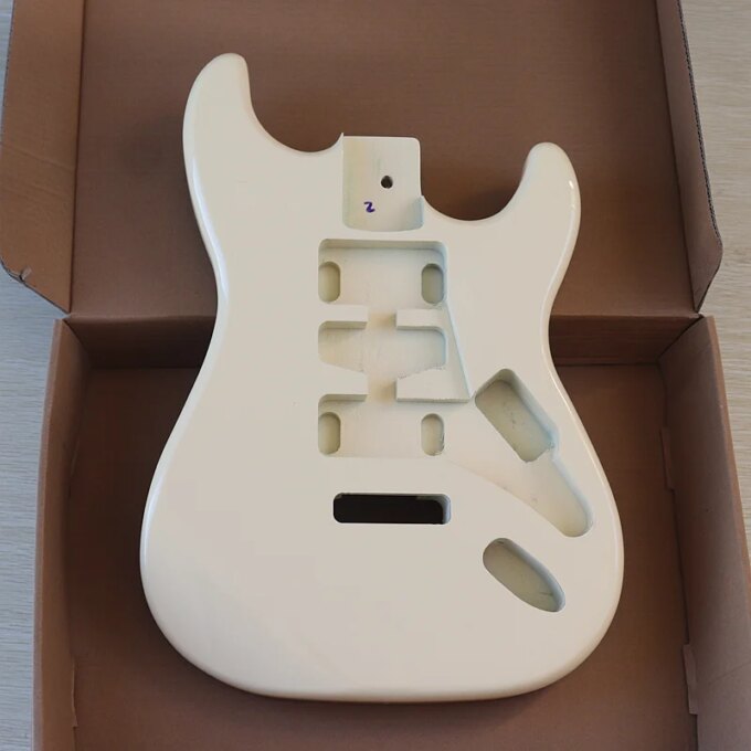Electric Guitar Body Poplar Wood Electric Guitar Barrel For DIY Electric Guitar - Image 6