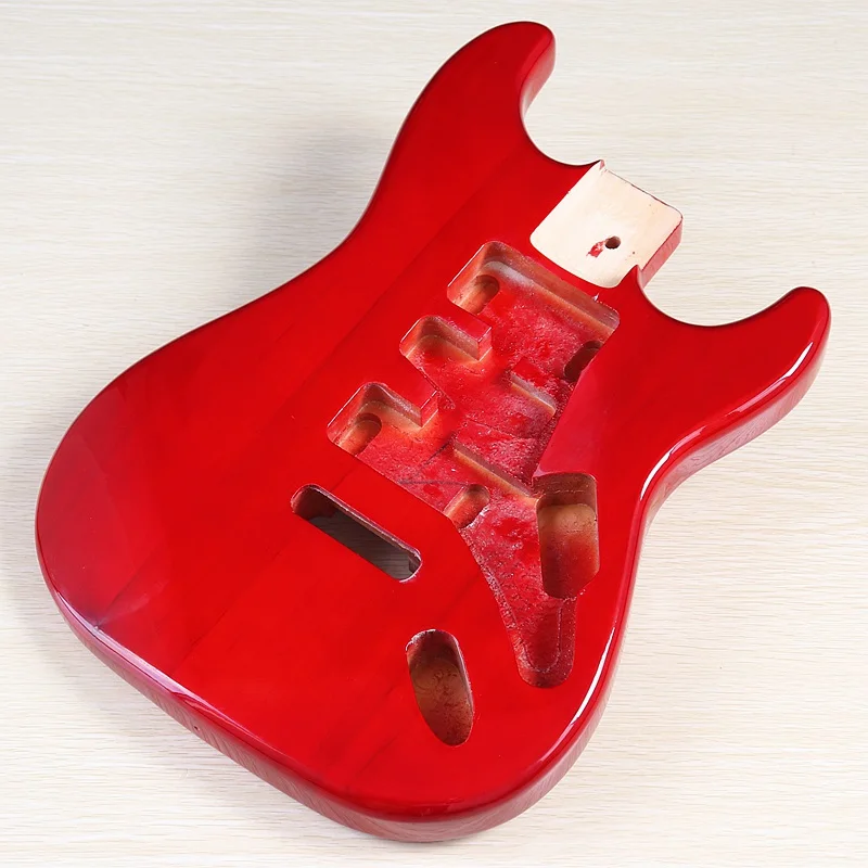 Electric Guitar Body Poplar Wood Electric Guitar Barrel For DIY Electric Guitar