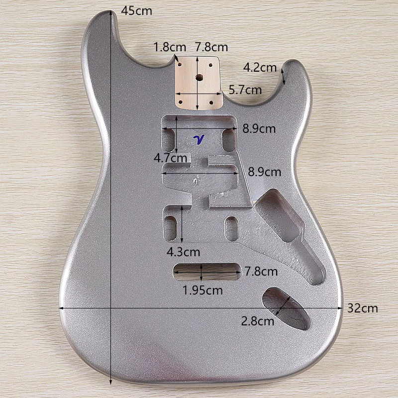 Electric Guitar Body Poplar Wood Electric Guitar Barrel For DIY Electric Guitar