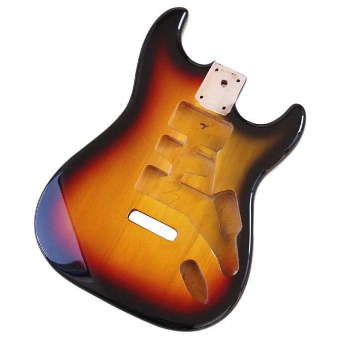 Electric Guitar Body Poplar Wood Electric Guitar Barrel For DIY Electric Guitar - Image 4