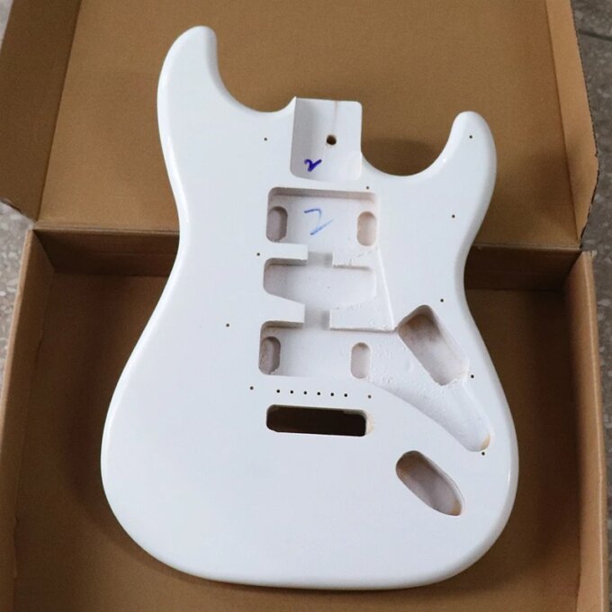 Electric Guitar Body Poplar Wood Electric Guitar Barrel For DIY Electric Guitar