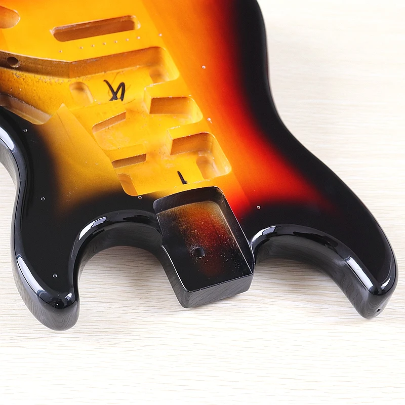 Electric Guitar Body Poplar Wood Electric Guitar Barrel For DIY Electric Guitar