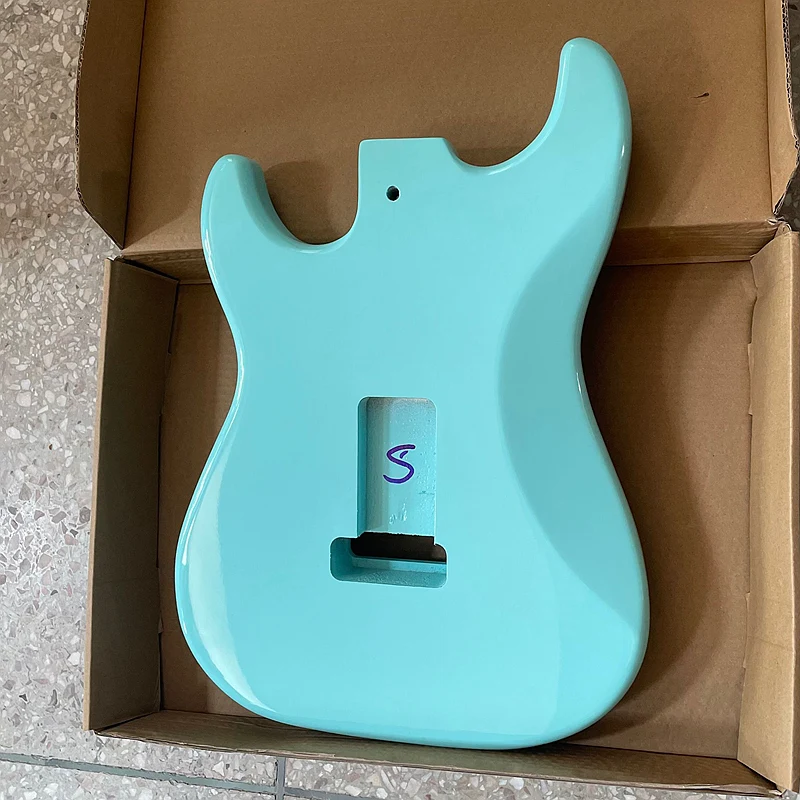 Electric Guitar Body Poplar Wood Electric Guitar Barrel For DIY Electric Guitar
