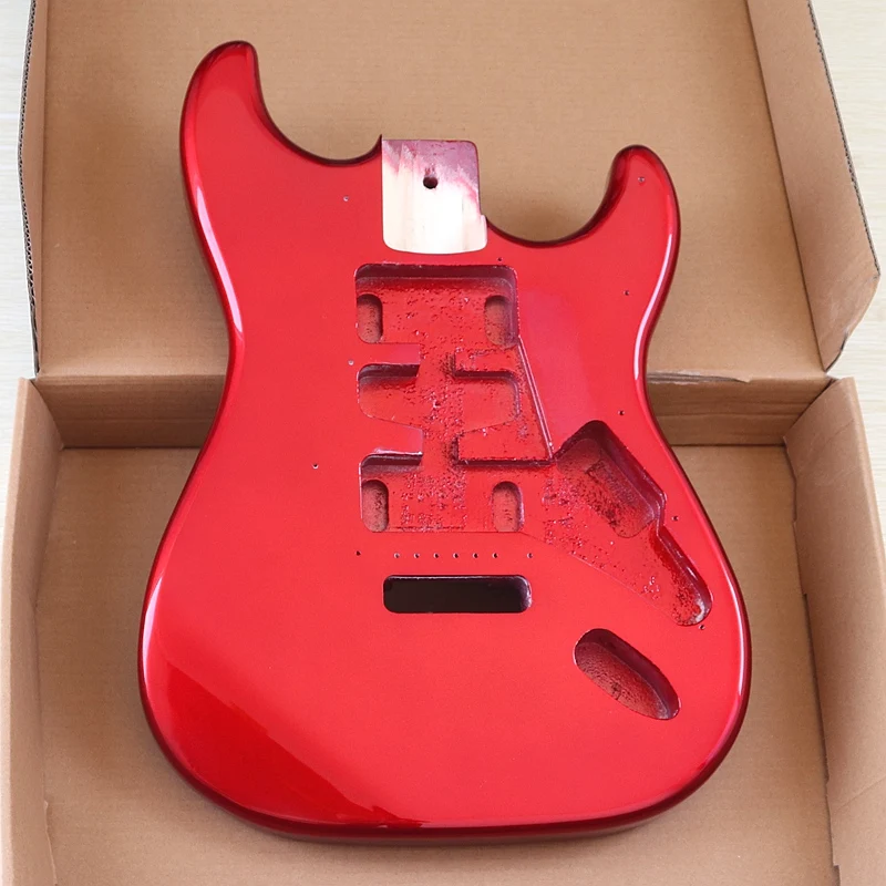 Electric Guitar Body Poplar Wood Electric Guitar Barrel For DIY Electric Guitar